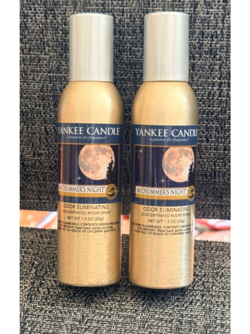 Yankee Candle 2 Pack Midsummer's Night Concentrated Room Spray 1.5 Oz.